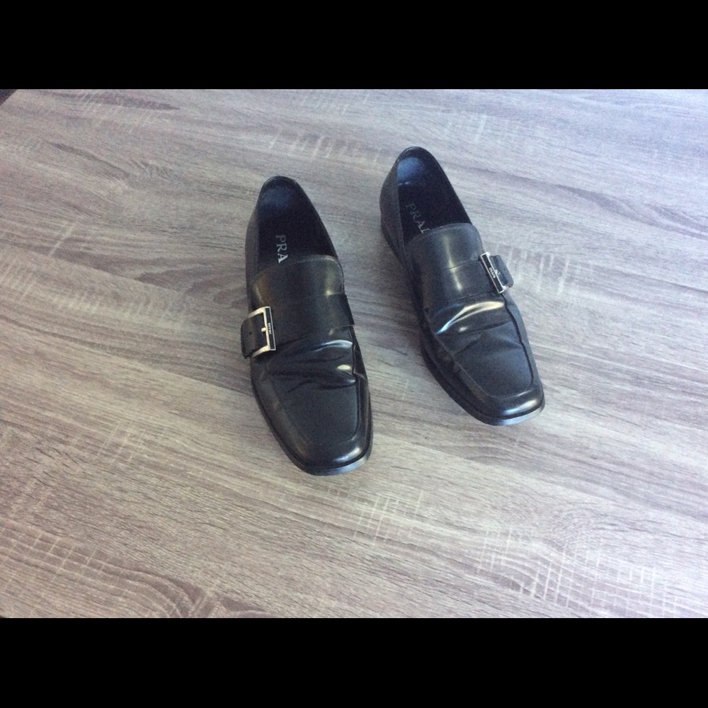Men’s Black PRADA Loafers